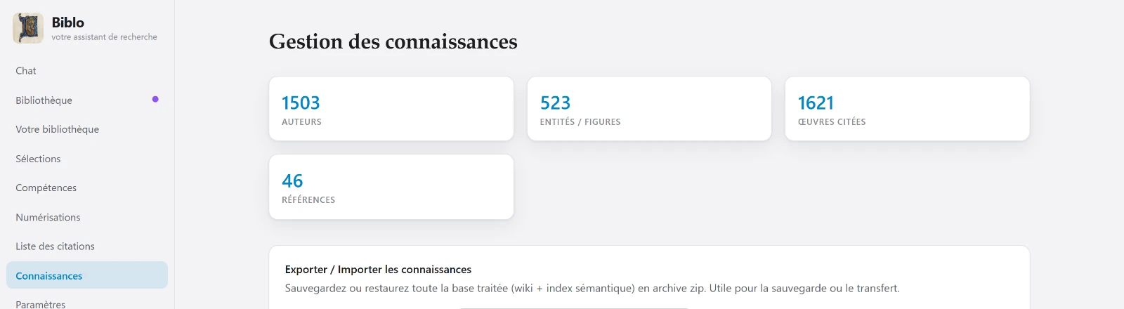 La connaissance extraite